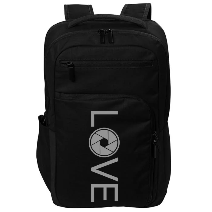 Love Photography Photographer Impact Tech Backpack