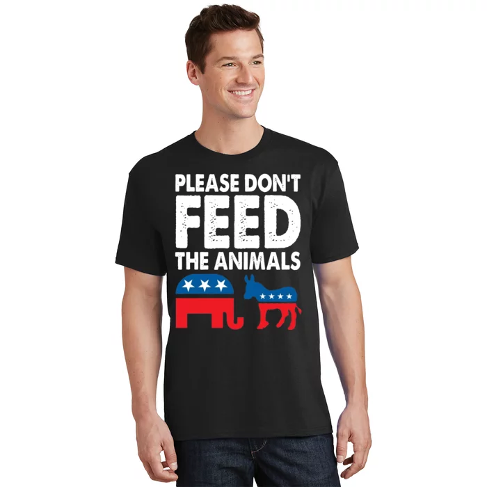 Libertarian Political Please Dont Feed Animals T-Shirt