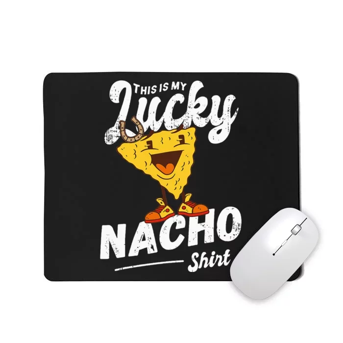 Lucky Poker Player Gambling Funny Poker Mousepad