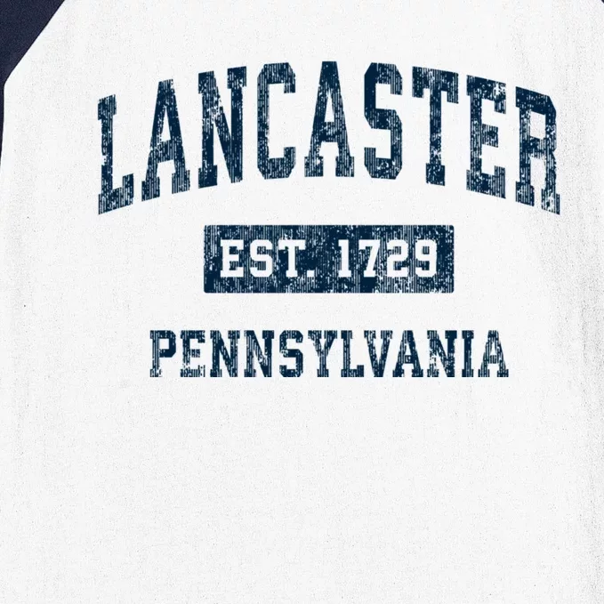 Lancaster Pennsylvania Pa Vintage Sports Baseball Sleeve Shirt