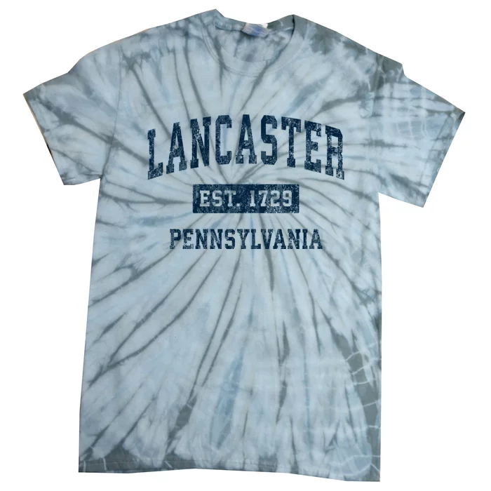 Lancaster Pennsylvania Pa Vintage Sports Tie-Dye T-Shirt