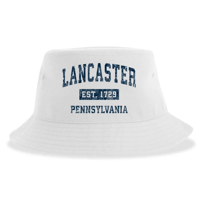 Lancaster Pennsylvania Pa Vintage Sports Sustainable Bucket Hat