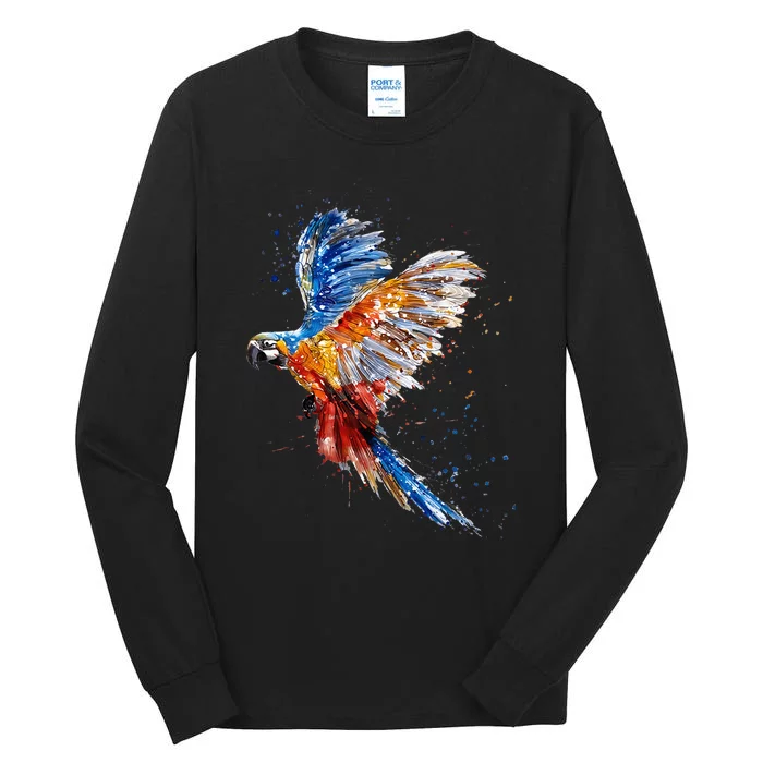 Love Parrot Parrot Lovers Tall Long Sleeve T-Shirt