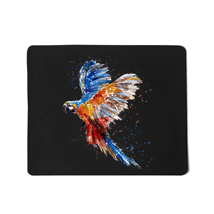 Love Parrot Parrot Lovers Mousepad