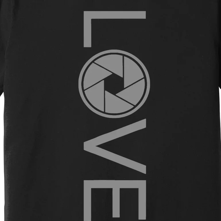 Love Photography Photographer Premium T-Shirt