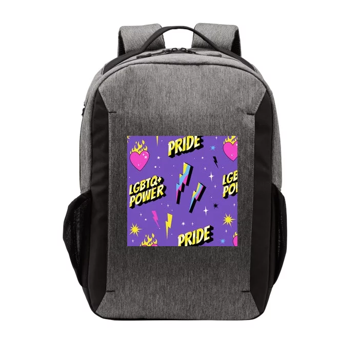 LGBTQ Power Pride Month Vector Backpack