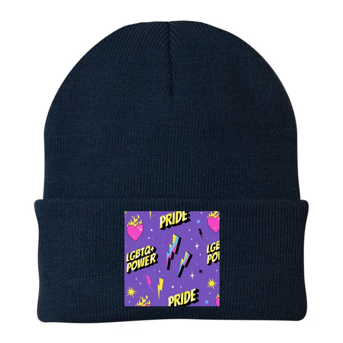 LGBTQ Power Pride Month Knit Cap Winter Beanie