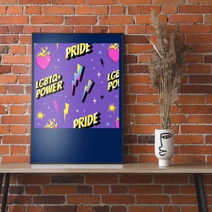 LGBTQ Power Pride Month Poster