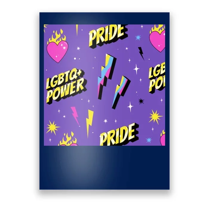 LGBTQ Power Pride Month Poster