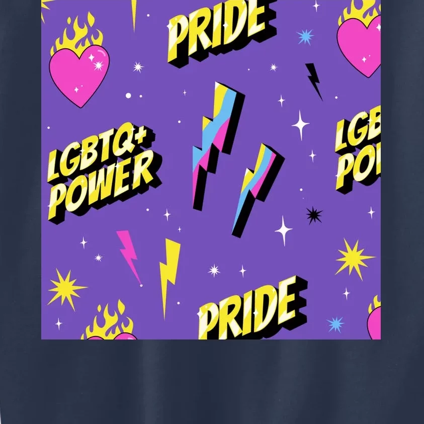 LGBTQ Power Pride Month Kids Sweatshirt