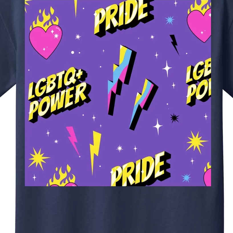 LGBTQ Power Pride Month Kids T-Shirt