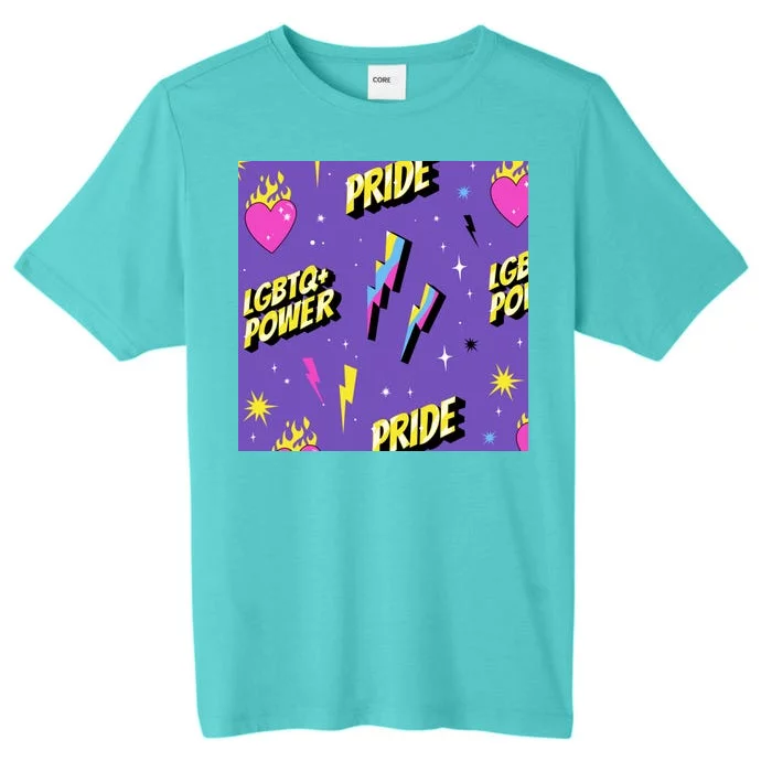 LGBTQ Power Pride Month ChromaSoft Performance T-Shirt