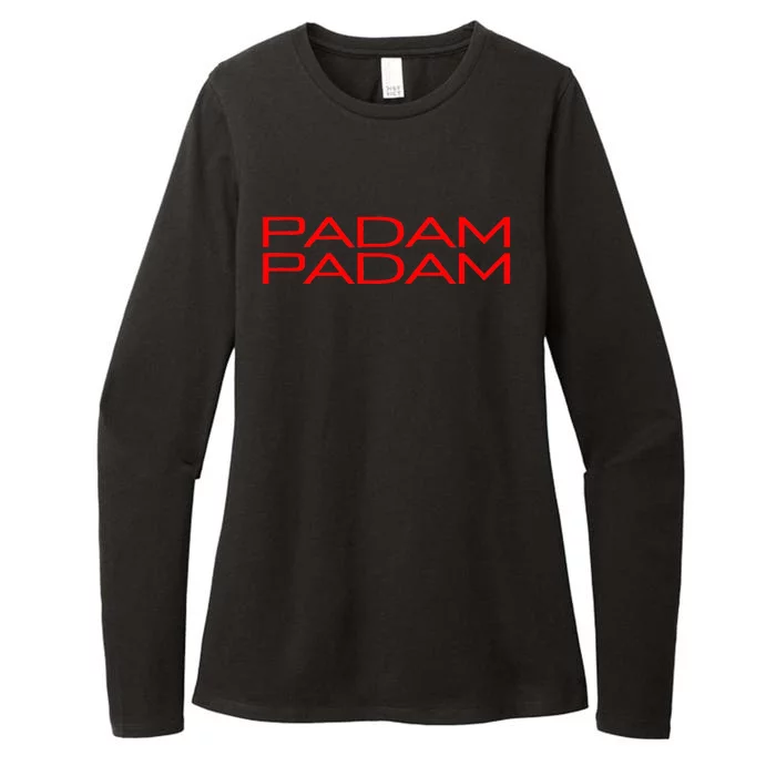 Lgbtq Pride Padam Padam Heartbeat Womens CVC Long Sleeve Shirt