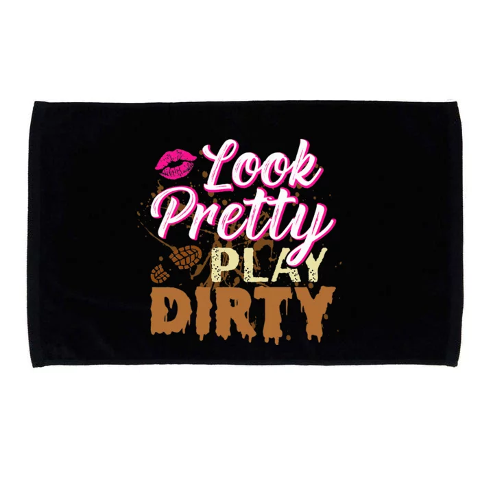 Look Pretty Play Dirty Mud Run Outfit For Mud Run Team Microfiber Hand Towel