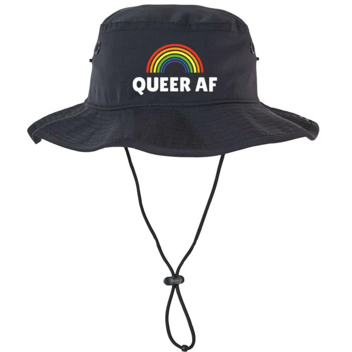 Lgbt Pride Queer Af Legacy Cool Fit Booney Bucket Hat