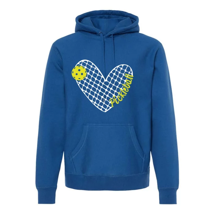 Love Pickleball Quote Pickleball Funny I Love Pickleball Great Gift Premium Hoodie