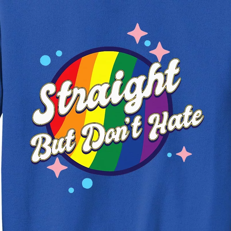 LGBTQIA+ Pride Rainbow Support Sweatshirt