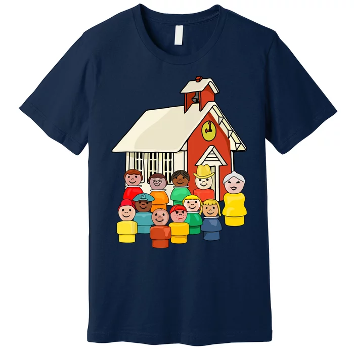 Little People School House Premium T-Shirt