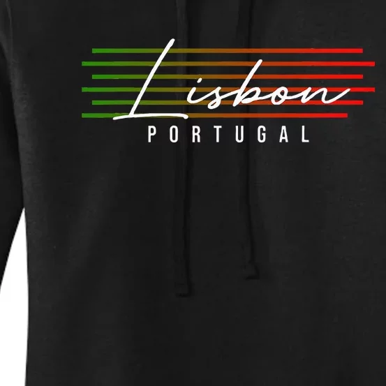 Lisbon Portugal Souvenir Women's Pullover Hoodie