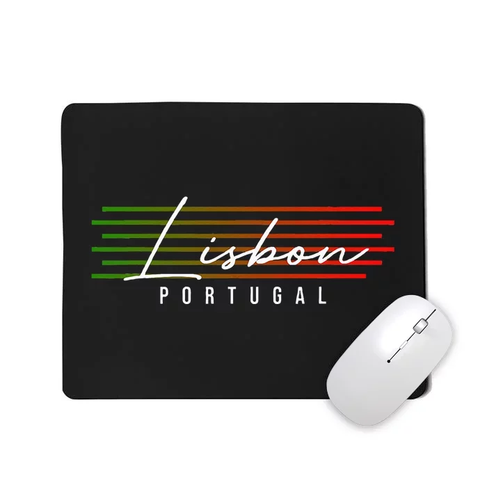 Lisbon Portugal Souvenir Mousepad