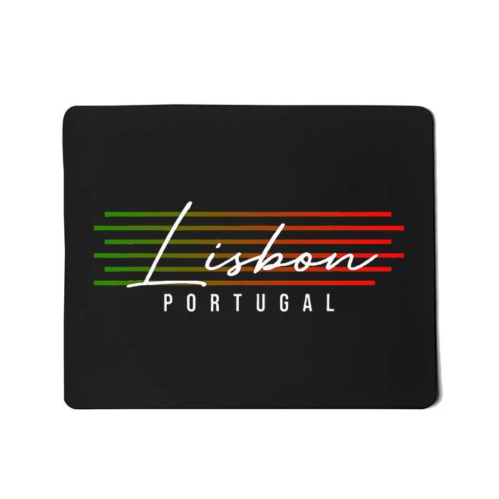 Lisbon Portugal Souvenir Mousepad