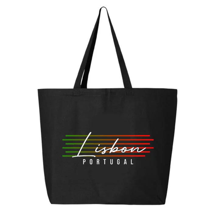 Lisbon Portugal Souvenir 25L Jumbo Tote