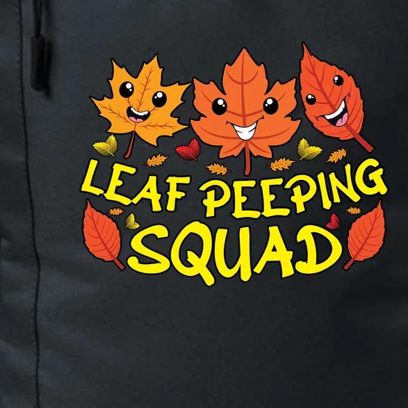 Leaf Peeping Squad Kawaii Autumn Foliage Maple Leaf Daily Commute Backpack