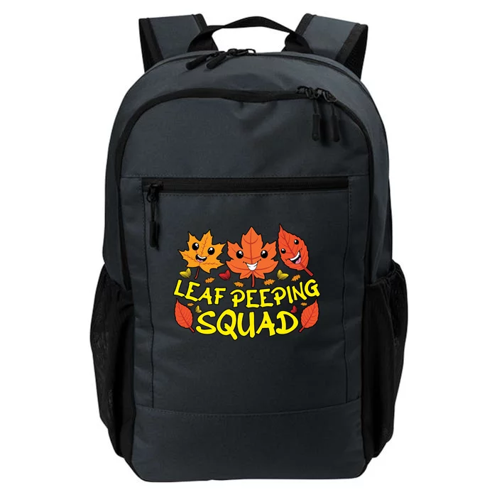 Leaf Peeping Squad Kawaii Autumn Foliage Maple Leaf Daily Commute Backpack