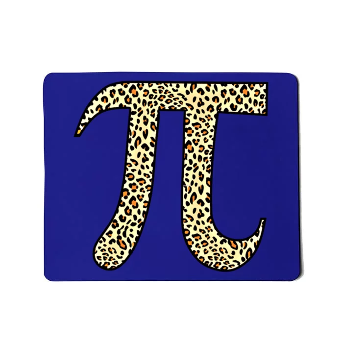 Leopard Pi Symbol National Pi Day Funny Gift Mousepad