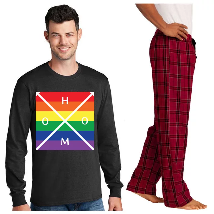 Lgbt Pride Social Movet Free Mom Hugs Homo Funny Gift Long Sleeve Pajama Set