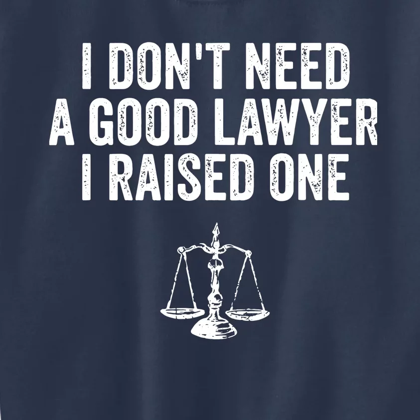 Lawyer Parent Shirts My Son Daughter Law School Graduation Kids Sweatshirt