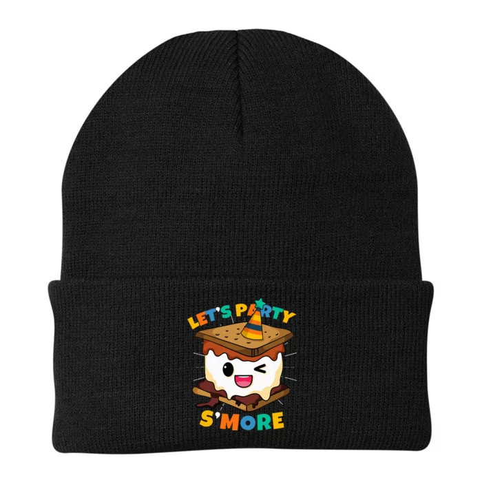 Let's Party S'more Camping Cute Smores Knit Cap Winter Beanie