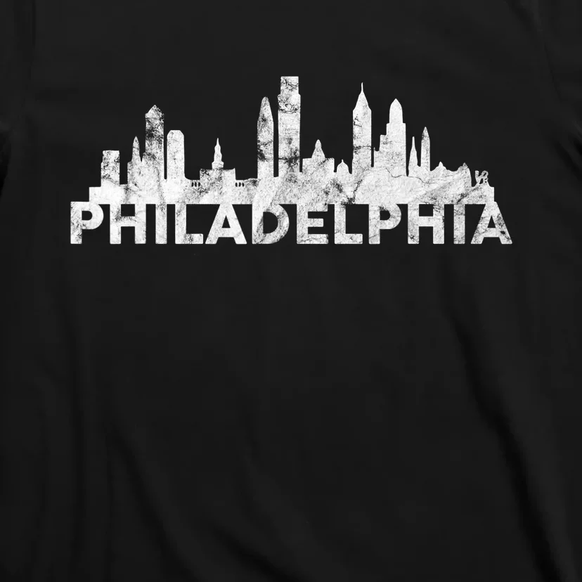 Love Philadelphia Skyline Downtown Cityscape Philly Souvenir T-Shirt