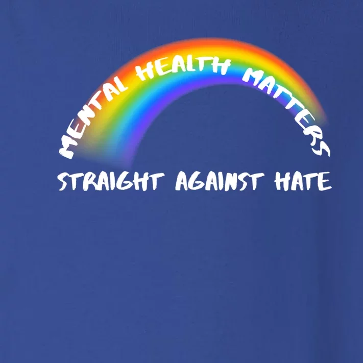 Lgbtq Pride Straight Against Hate Gift Toddler Long Sleeve Shirt