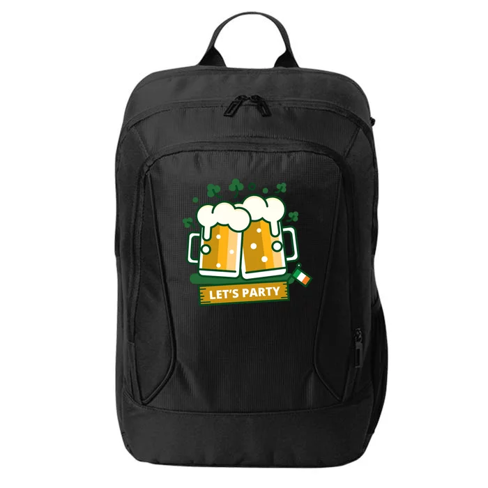 Let's Party St Patrick's Day Ireland City Backpack