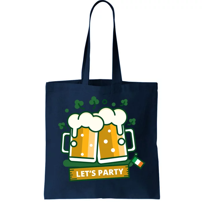 Let's Party St Patrick's Day Ireland Tote Bag