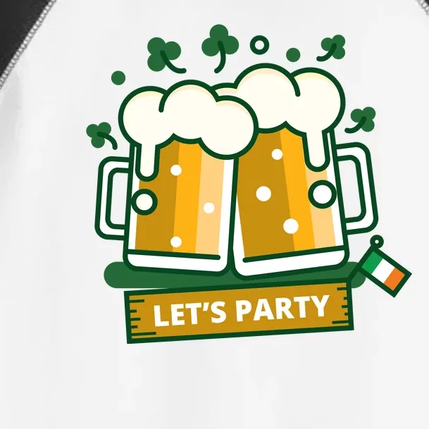 Let's Party St Patrick's Day Ireland Toddler Fine Jersey T-Shirt