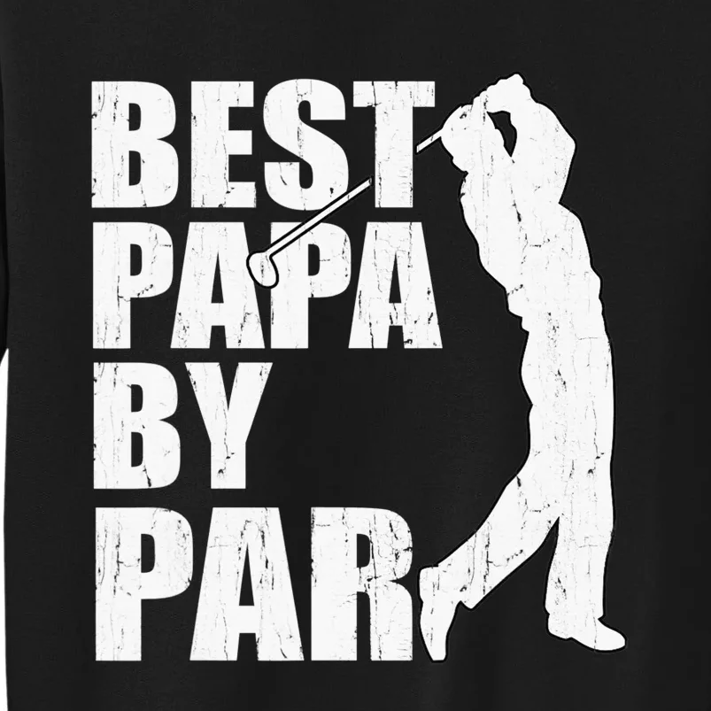 Let's Par Tee Golf Player Golfer Dad Papa Funny Sweatshirt