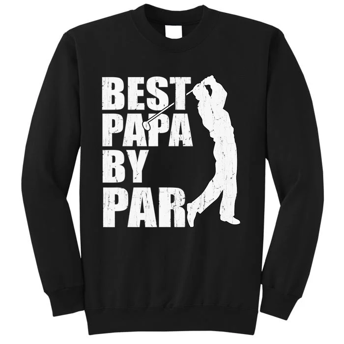 Let's Par Tee Golf Player Golfer Dad Papa Funny Sweatshirt