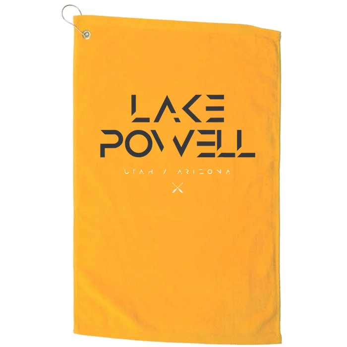 Lake Powell Tonal Type Platinum Collection Golf Towel