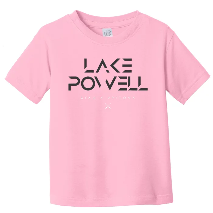 Lake Powell Tonal Type Toddler T-Shirt