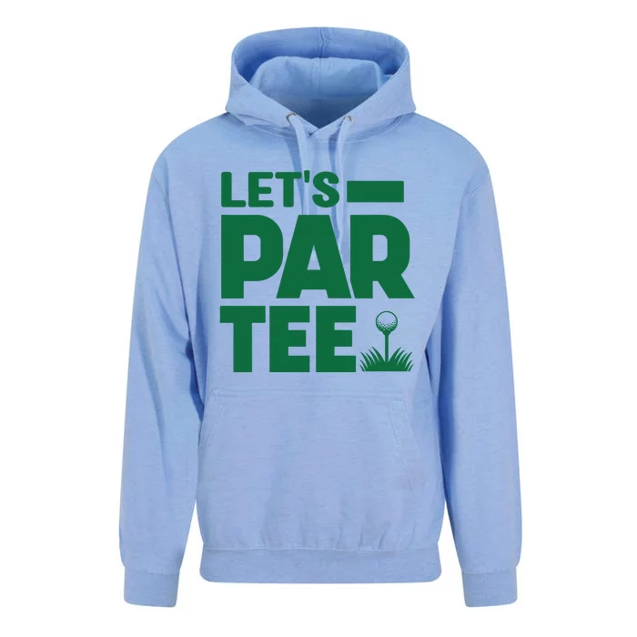 Lets Par Tee Golf Unisex Surf Hoodie