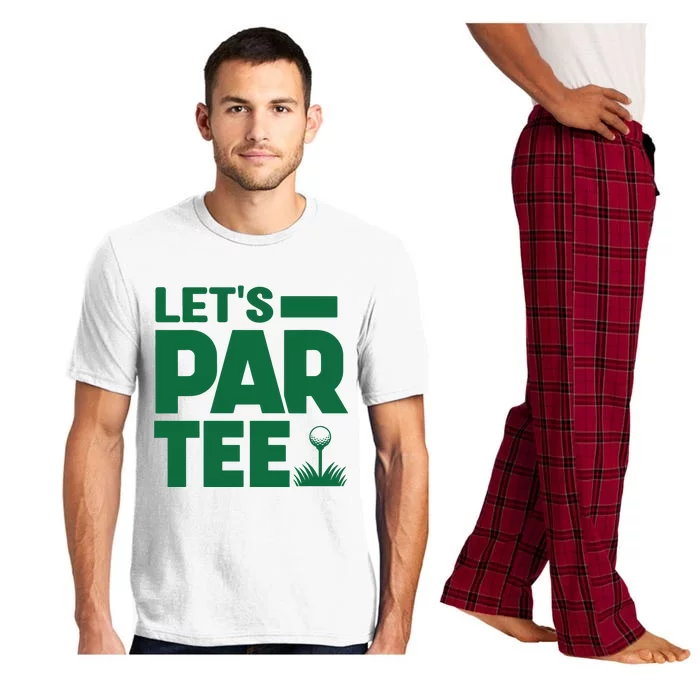 Lets Par Tee Golf Pajama Set