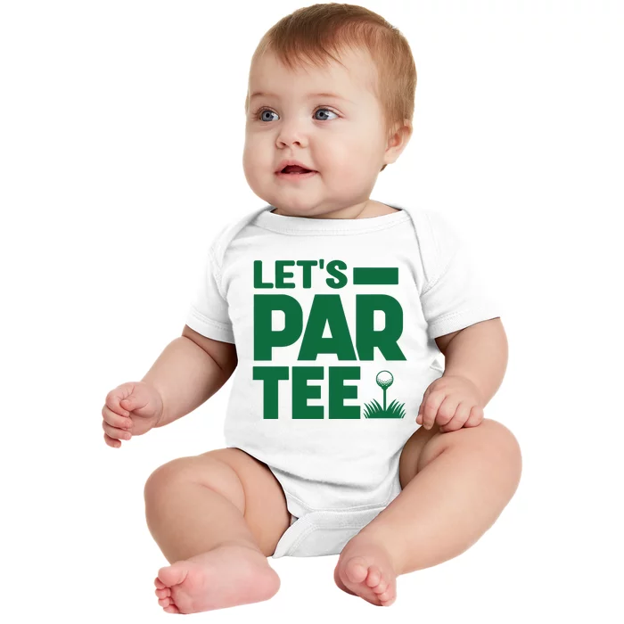 Lets Par Tee Golf Baby Bodysuit