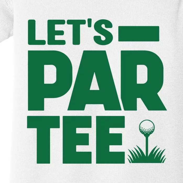 Lets Par Tee Golf Baby Bodysuit