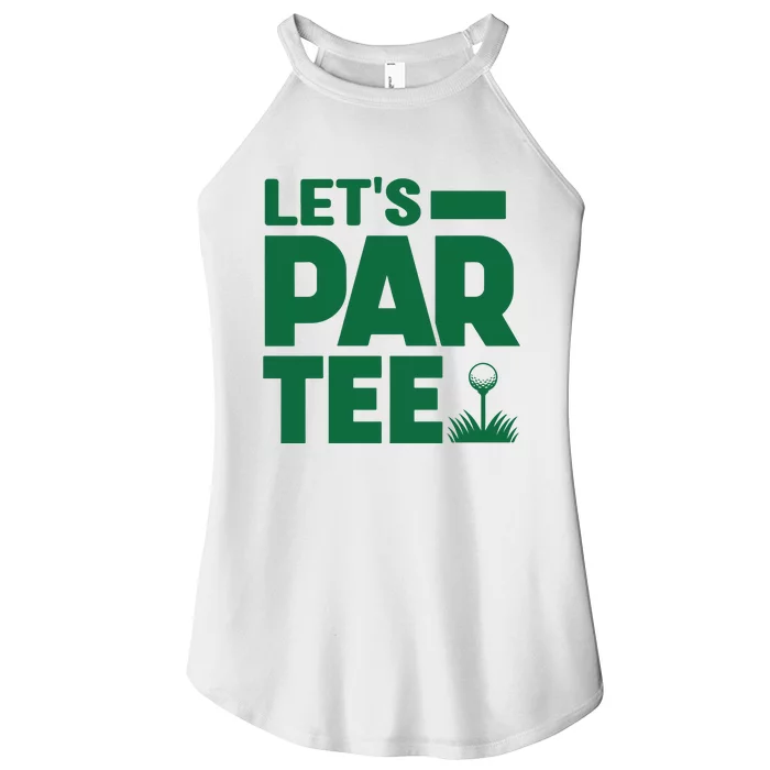 Lets Par Tee Golf Women’s Perfect Tri Rocker Tank