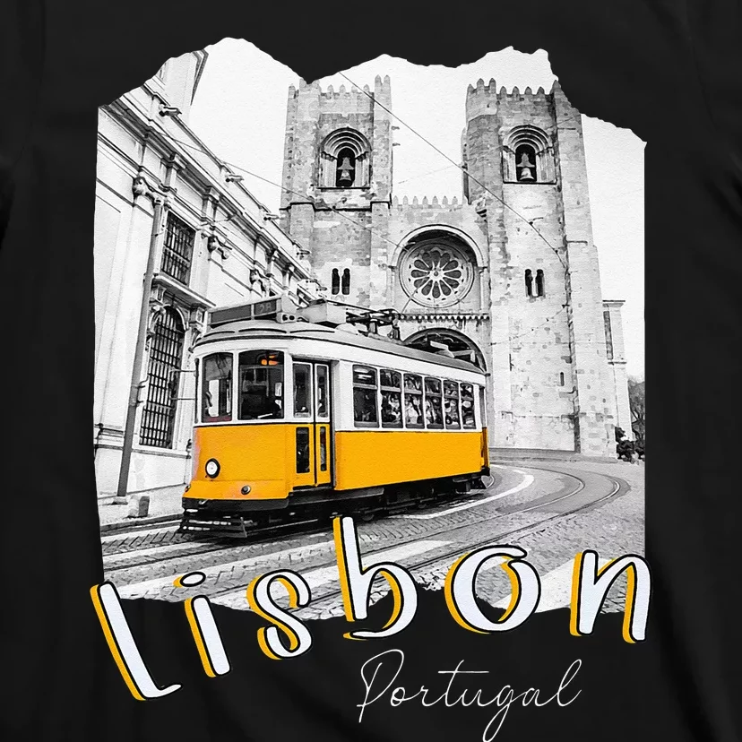 Lisbon Portugal Tram Portuguese Souvenirs Lisboa Lisbon City T-Shirt