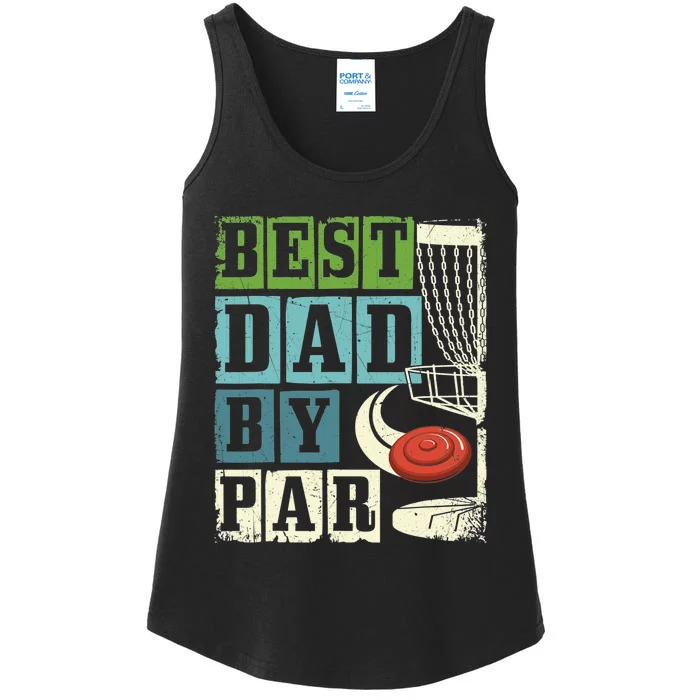 Let's Par Tee Golf Player Shirt Golfer Dad Papa  Funny Ladies Essential Tank