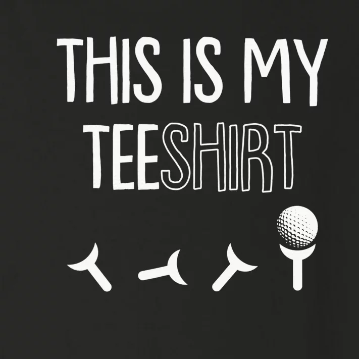 Let's Par Tee Golf Player Golfer Dad Papa Funny Toddler Long Sleeve Shirt