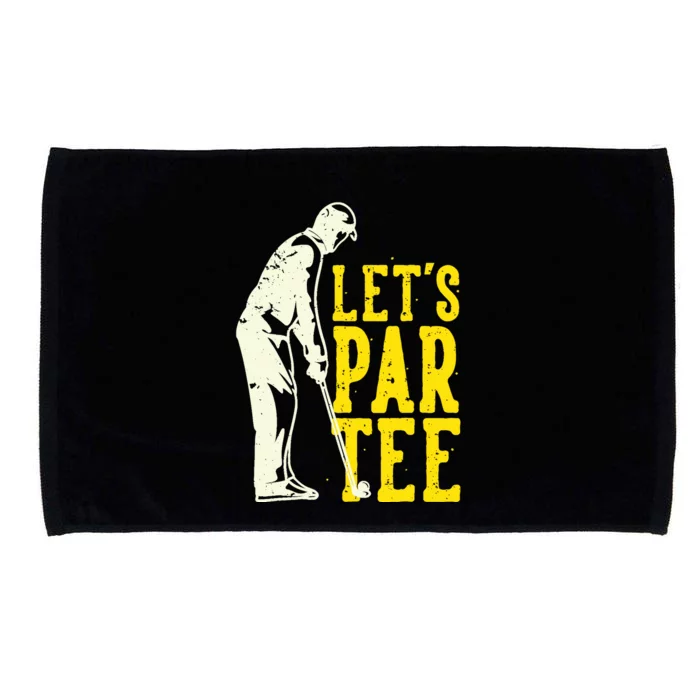 Let's Par Tee Golf Microfiber Hand Towel